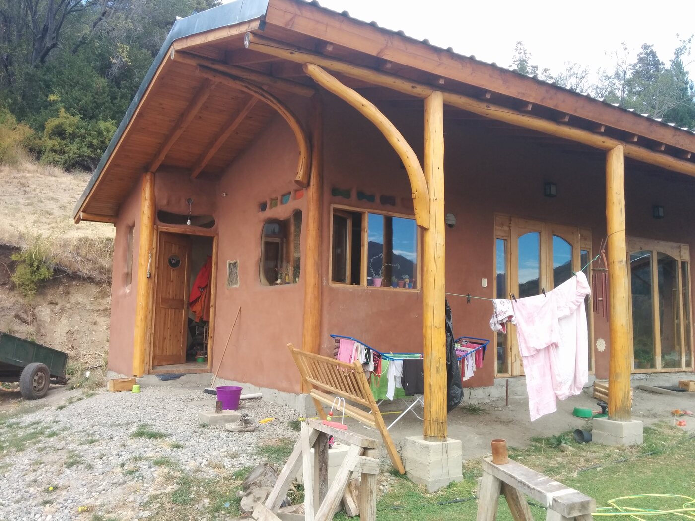 Casa terminada y habitada