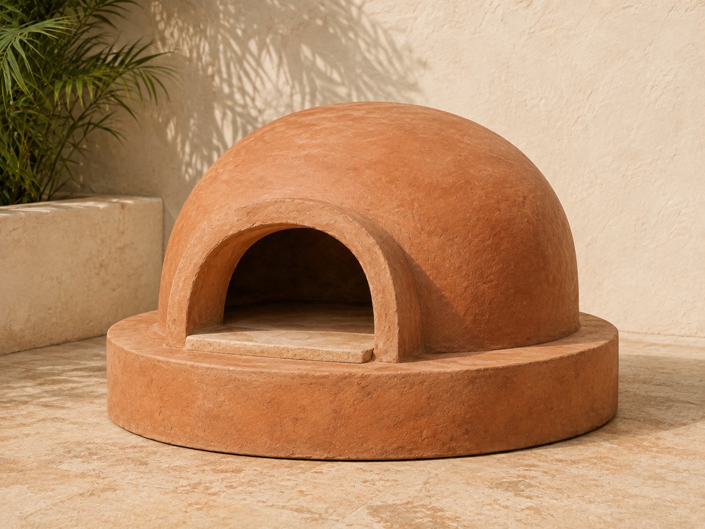 Piro Mixto, horno de barro multipropósito, bóveda intermedia