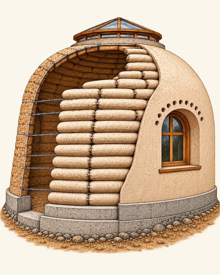 Superadobe